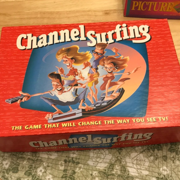 Channel Surfing Game Milton Bradley 1994excellent - Picture 2 of 13